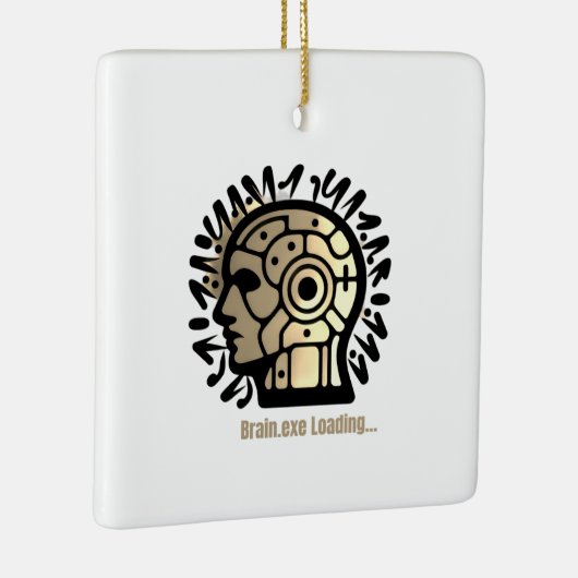 Brain.exe Loading… Keramisch Ornament (Rechts)