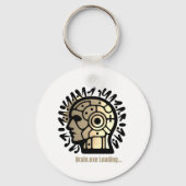 Brain.exe Loading… Sleutelhanger (Voorkant)