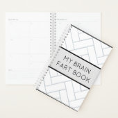 Brain Fart Book drôle Mot de passe et calendrier (Devant avec enveloppe)