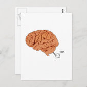 Brain fart briefkaart (Voorkant / Achterkant)