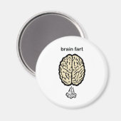 Brain Fart Magneet (Voorkant / Achterkant)