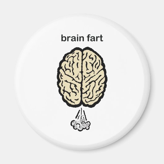 Brain Fart Magneet (Voorkant)