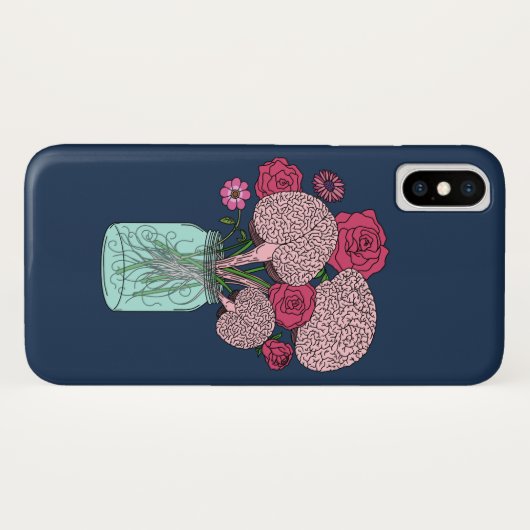 Brain Flower Bouquet Case-Mate iPhone Case (Achterkant (horizontaal))