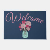 Brain Flower Bouquet Deurmat (Voorkant)