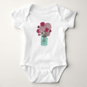 Brain Flower Bouquet Romper (Voorkant)