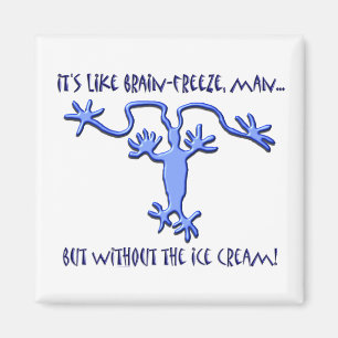 Brain Freeze. - Magnet #2 Magneet