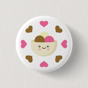Brain Freeze Ronde Button 3,2 Cm