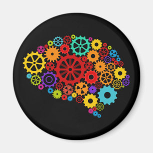 Brain Gears Magnet Magneet