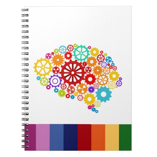 Brain Gears notebook Notitieboek (Voorkant)