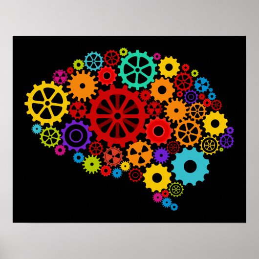 Brain Gears Poster (Voorkant)