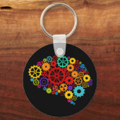 Brain Gears Sleutelhanger (Voorkant)
