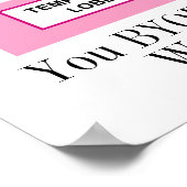 Brain Humor Teacher Poster (Coin)