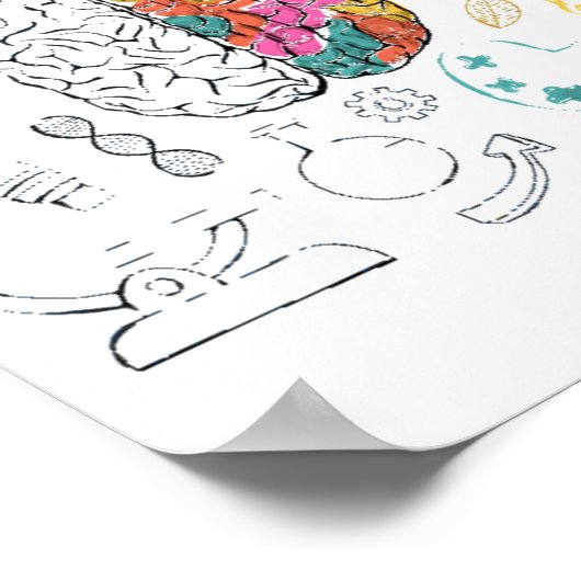 Brain Infographic Poster (Hoek)