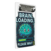 Brain Loading... even wachten Mini Klembord (Schuin)