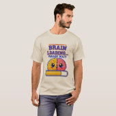 Brain Loading… Please Wait – Funny School T-Shirt (Devant entier)