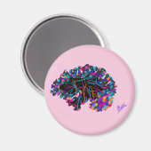 Brain Magnet Magneet (Voorkant / Achterkant)