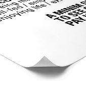 Brain Map - Capitalistische Republikein Poster (Hoek)