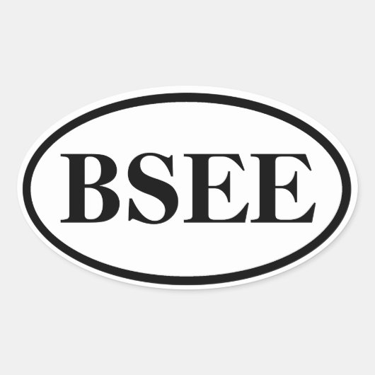 Brain Marathon - Style I () Ovale Sticker (Voorkant)