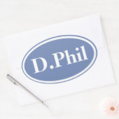 Brain Marathon - Style IV () Ovale Sticker (Envelop)