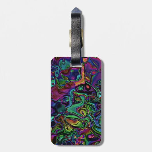 Brain Melt Bagagelabel (Achterkant verticaal)