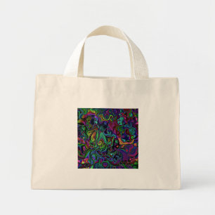 Brain Melt Canvas tas