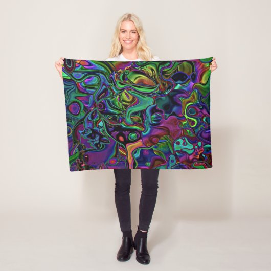 Brain Melt Fleece Blanket Deken (In situ)