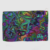 Brain Melt Golfhanddoek (Horizontaal)