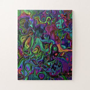 Brain Melt Jigzaag Puzzle Legpuzzel