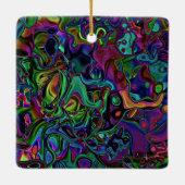 Brain Melt Keramisch Ornament (Achterkant)