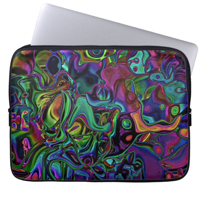 Brain Melt Laptop Sleeve (Voorkant)