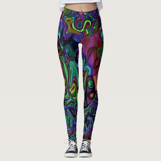 Brain Melt Leggings (Voorkant)