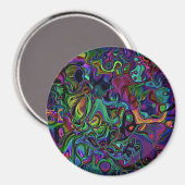 Brain Melt Magnet Magneet (Voorkant / Achterkant)