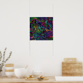 Brain Melt Poster (Keuken)