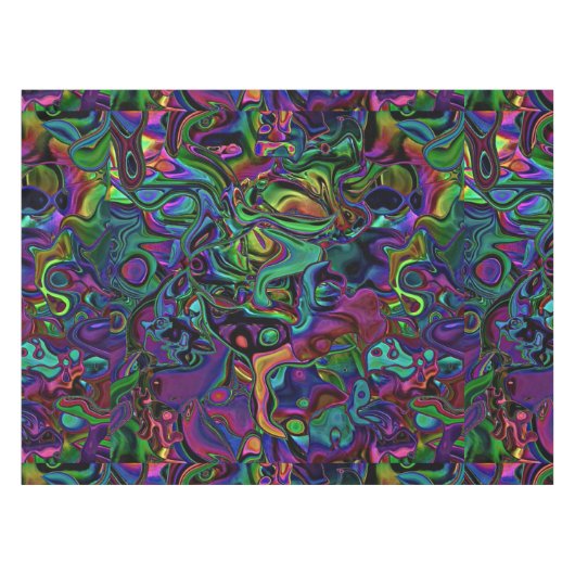 Brain Melt Tablecloth Tafelkleed (Voorkant (Horizontaal))