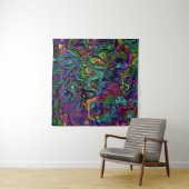 Brain Melt Tapestry Wandkleed (In Situ (horizontaal))