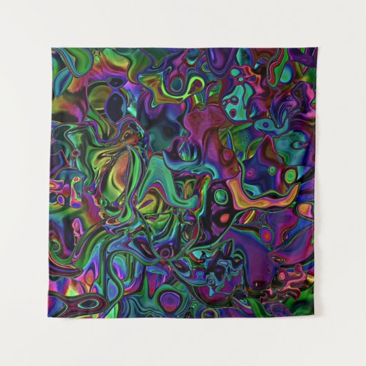 Brain Melt Tapestry Wandkleed (Voorkant)