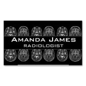 Brain mri scan magnetisch visitekaartje (Voorkant)