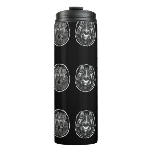 Brain mri scan thermosbeker
