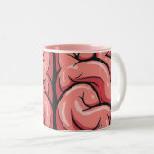 Brain Pattern Coffee Mug (Devant droit)