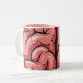 Brain Pattern Coffee Mug (Devant gauche)