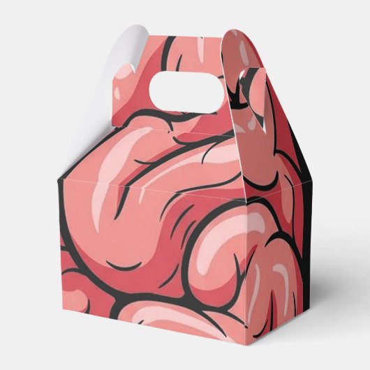 Brain Pattern Favor Box Bedankdoosjes (Achterkant)