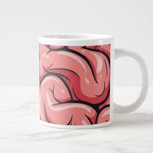 Brain Pattern Jumbo Specialty Mug (Droite)