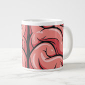 Brain Pattern Jumbo Specialty Mug Extra Grote Beker (Voorkant rechts)