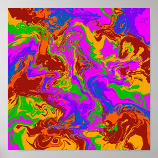 Brain Porridge in het Abstract Poster