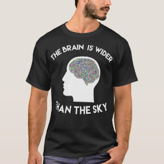 Brain quote t-shirt