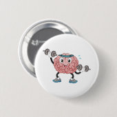 Brain. Ronde Button 5,7 Cm (Voorkant /achterkant)