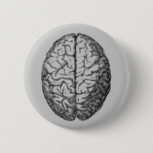 Brain Ronde Button 5,7 Cm