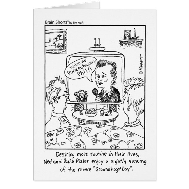 Brain Shorts "Ground Hogs Day" door Jim Kraft (Voorkant)