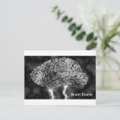 Brain Storm Briefkaart (Staand voorkant)