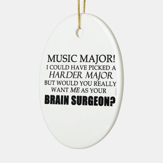 Brain Surgeon Ceramic Ornament (Links)